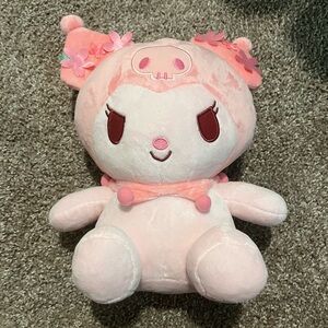 Sanrio Kuromi Sakura Plush NWT